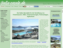 Tablet Screenshot of italia-casale.de